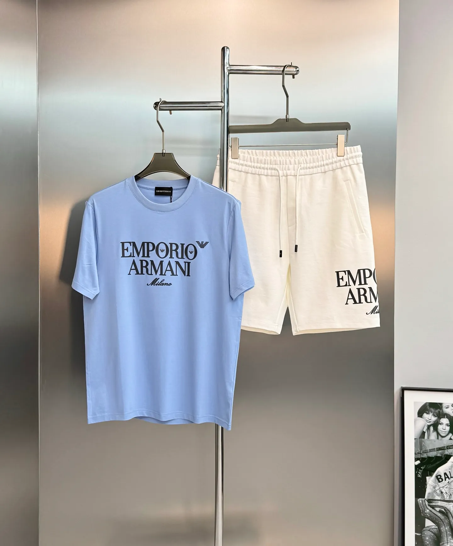 195。 190 ⚜️ Emporio Armani Original ～ . Same Style❤️ . ！ . ！ Premium . Breathable. . . ， OK. ！ ：Black.White.Dark Blue.Sizes：M-3XL/29-36 ❗️（S 4XL ！）175/140 L
